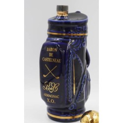 BARON DE CASTELNEAU Golf bag type brandy Armagnac with replacement plug 高爾夫球袋造型白蘭地雅文邑